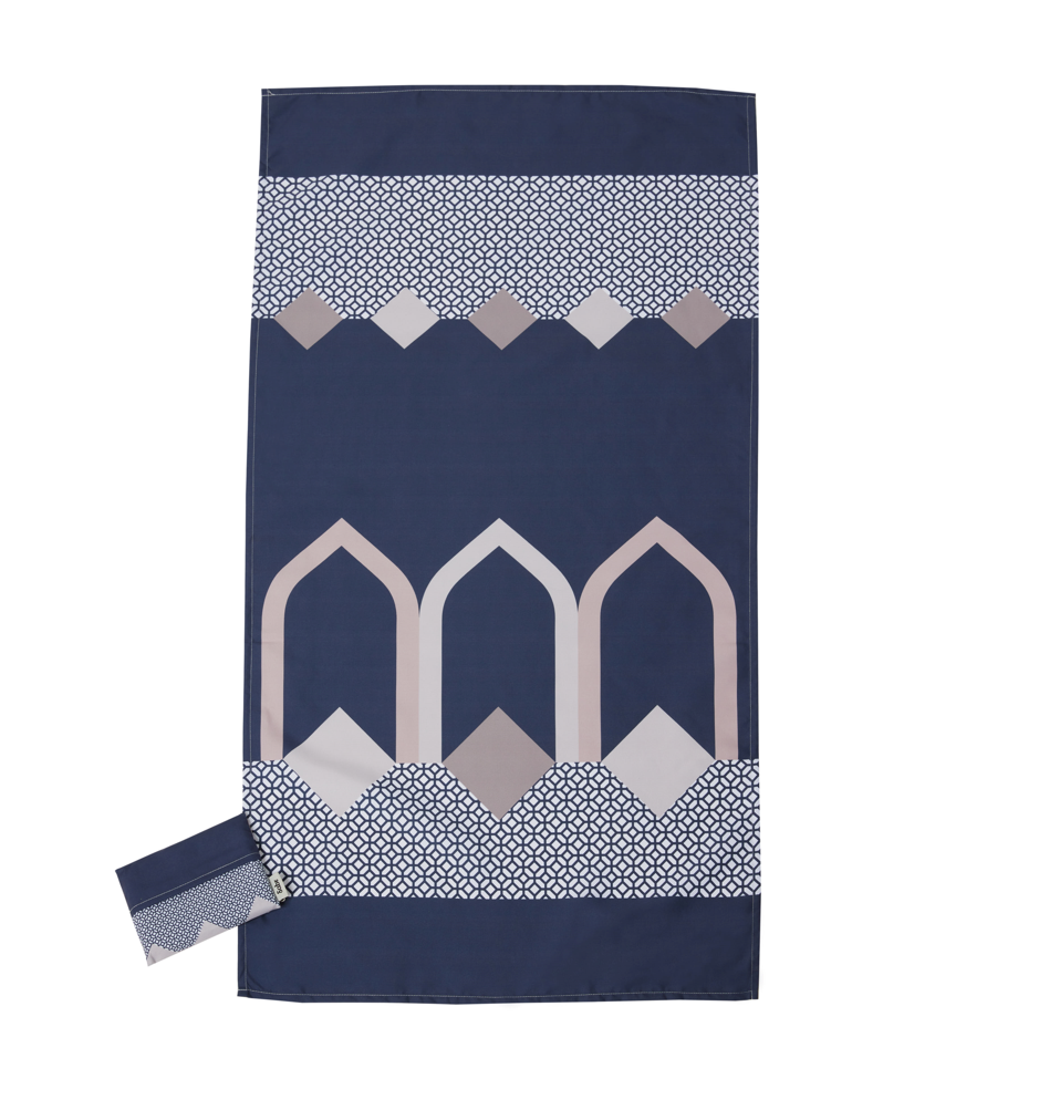 'Abu Dhabi' Prayer Dress & Pocket Prayer Mat Bundle