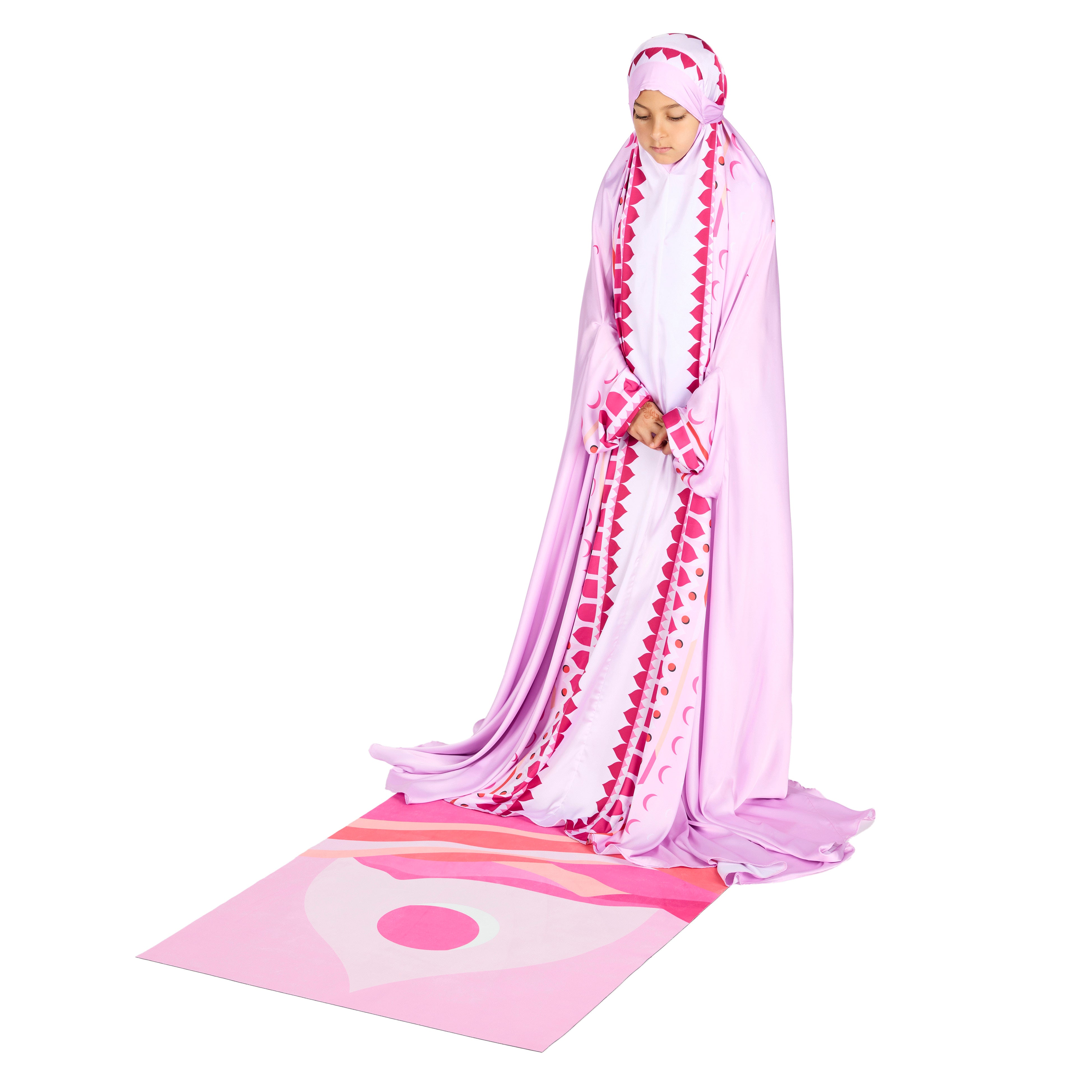 'Desert Voyage I' Kids Compact Prayer Mat