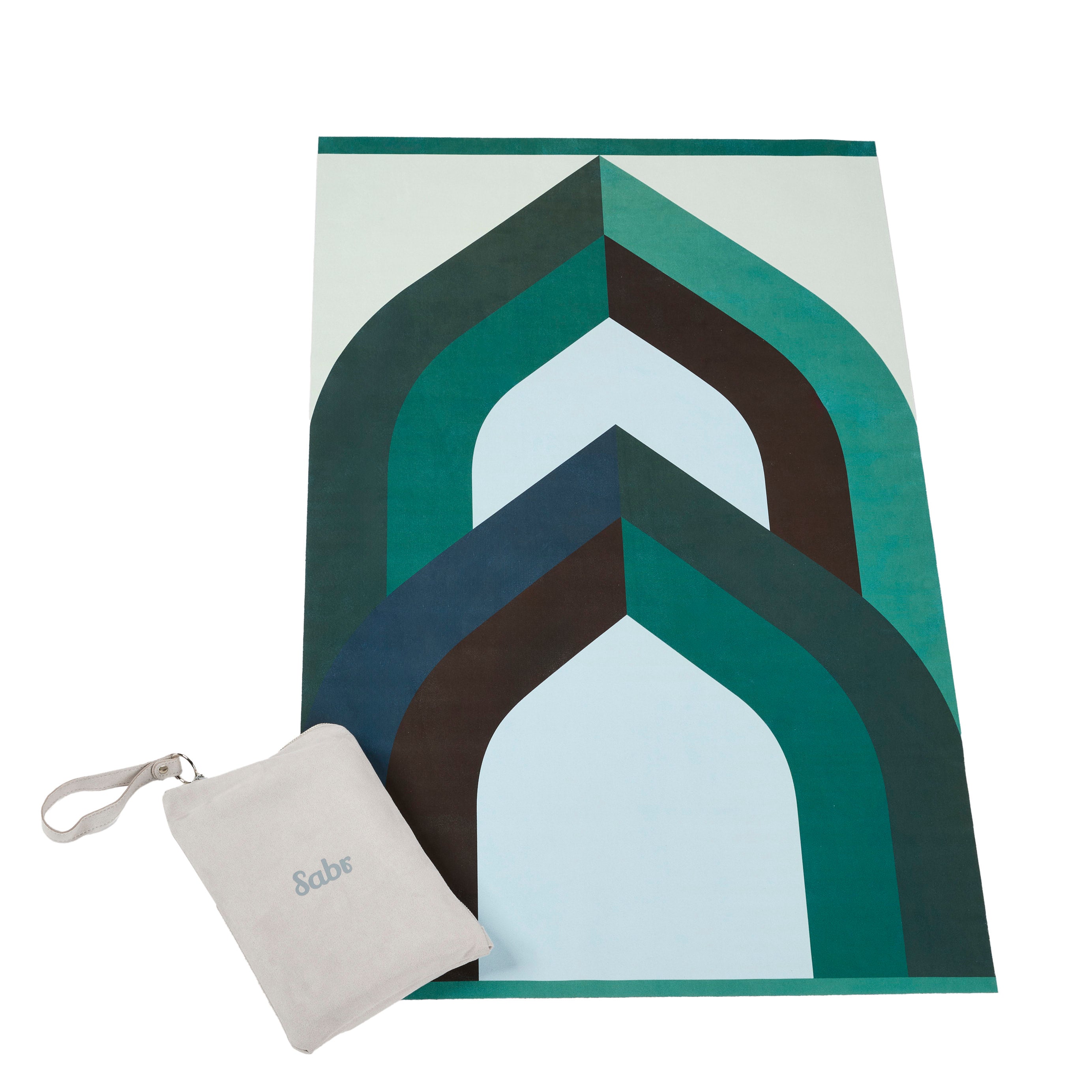 'Riyadh' Prayer Dress & Compact Prayer Mat Bundle