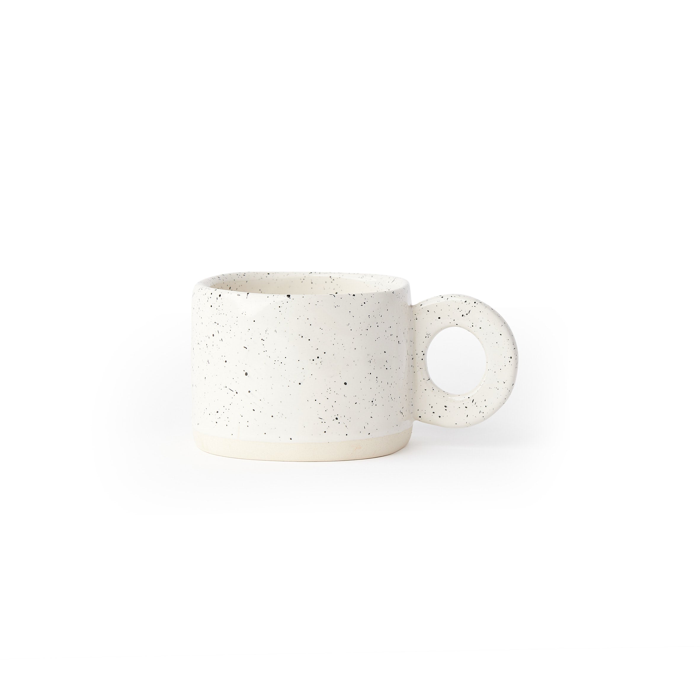 'Greta' Mug [Speckled Pearl White]