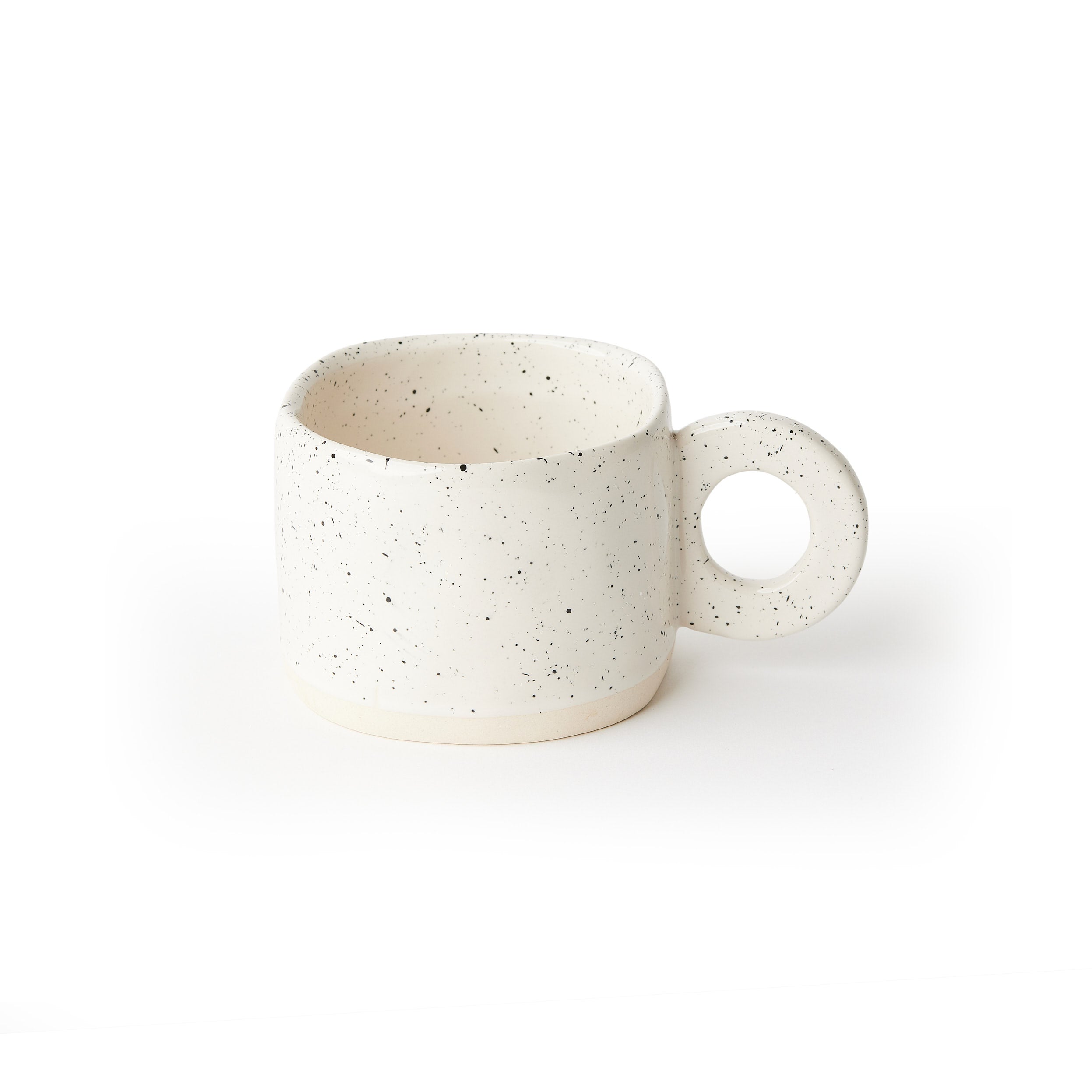 'Greta' Mug [Speckled Pearl White]