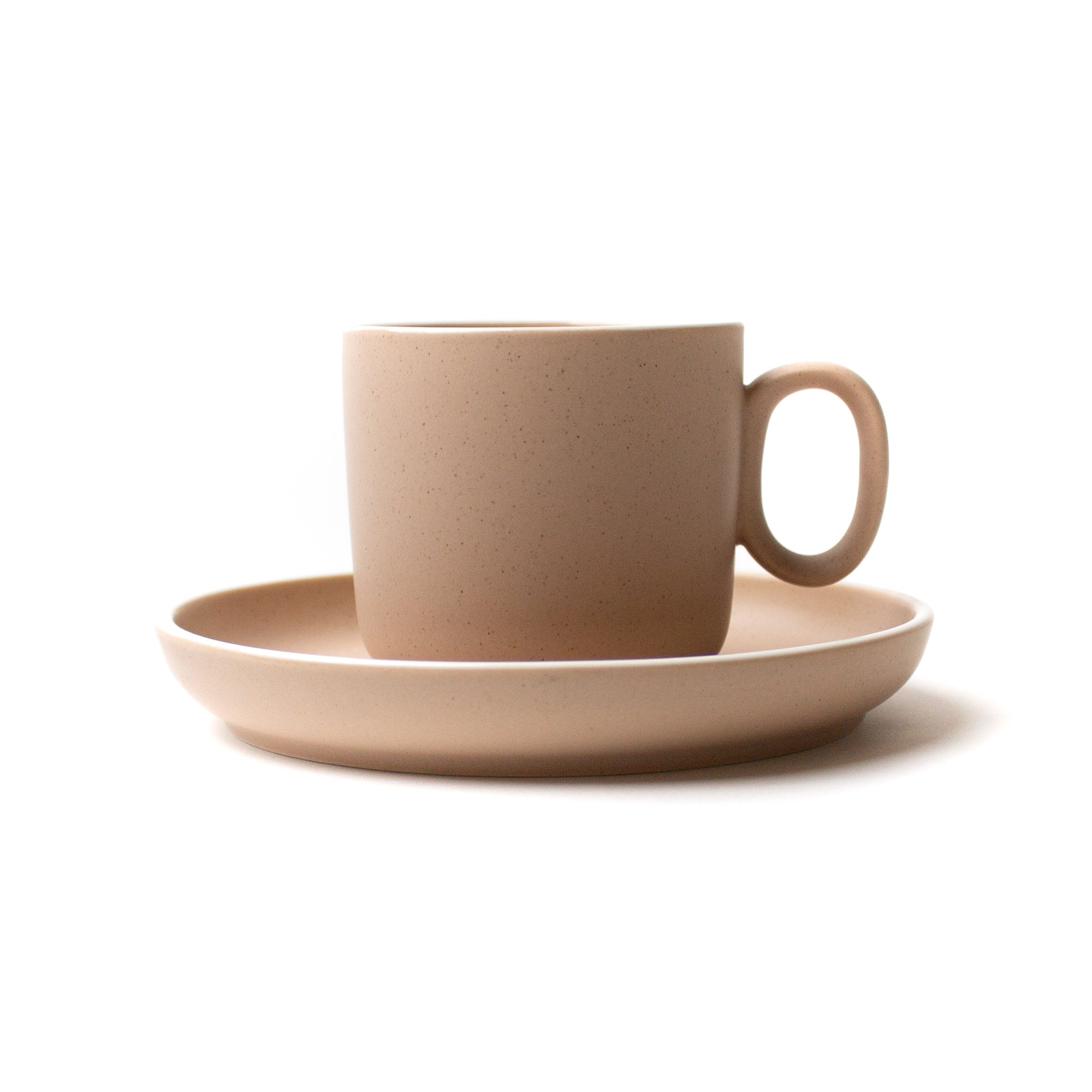 Selene Coffee Cup & Saucer Mug [Cream]