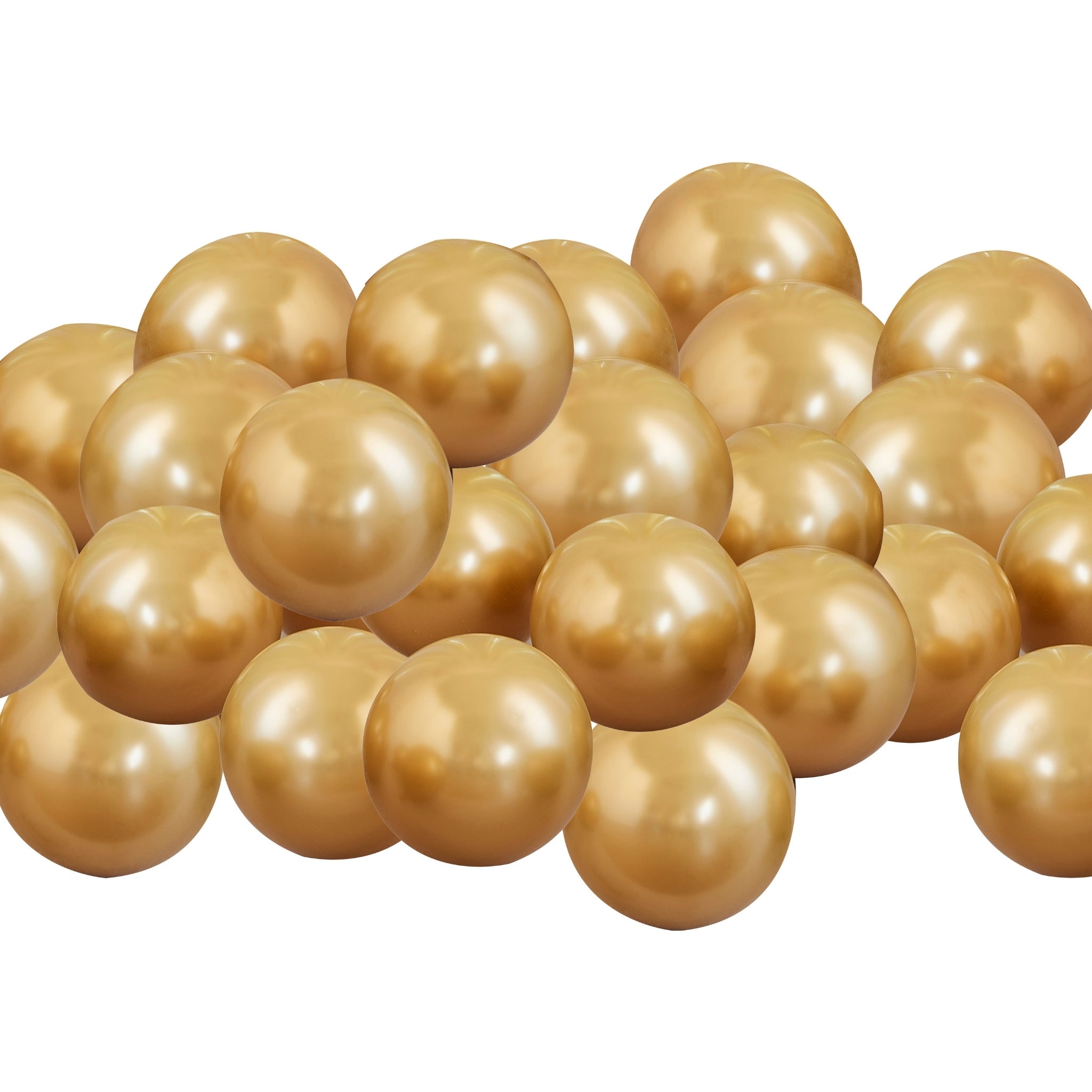 Gold Chrome Balloon Pack