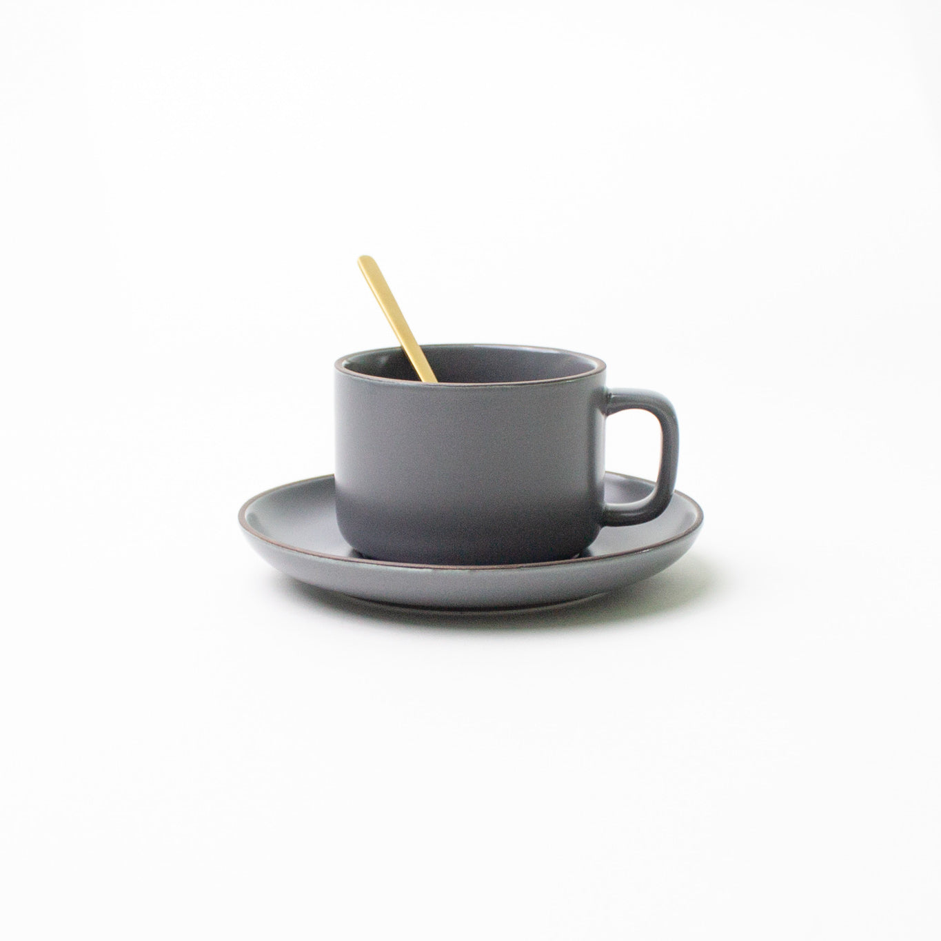 Bria Mug and Saucer with spoon