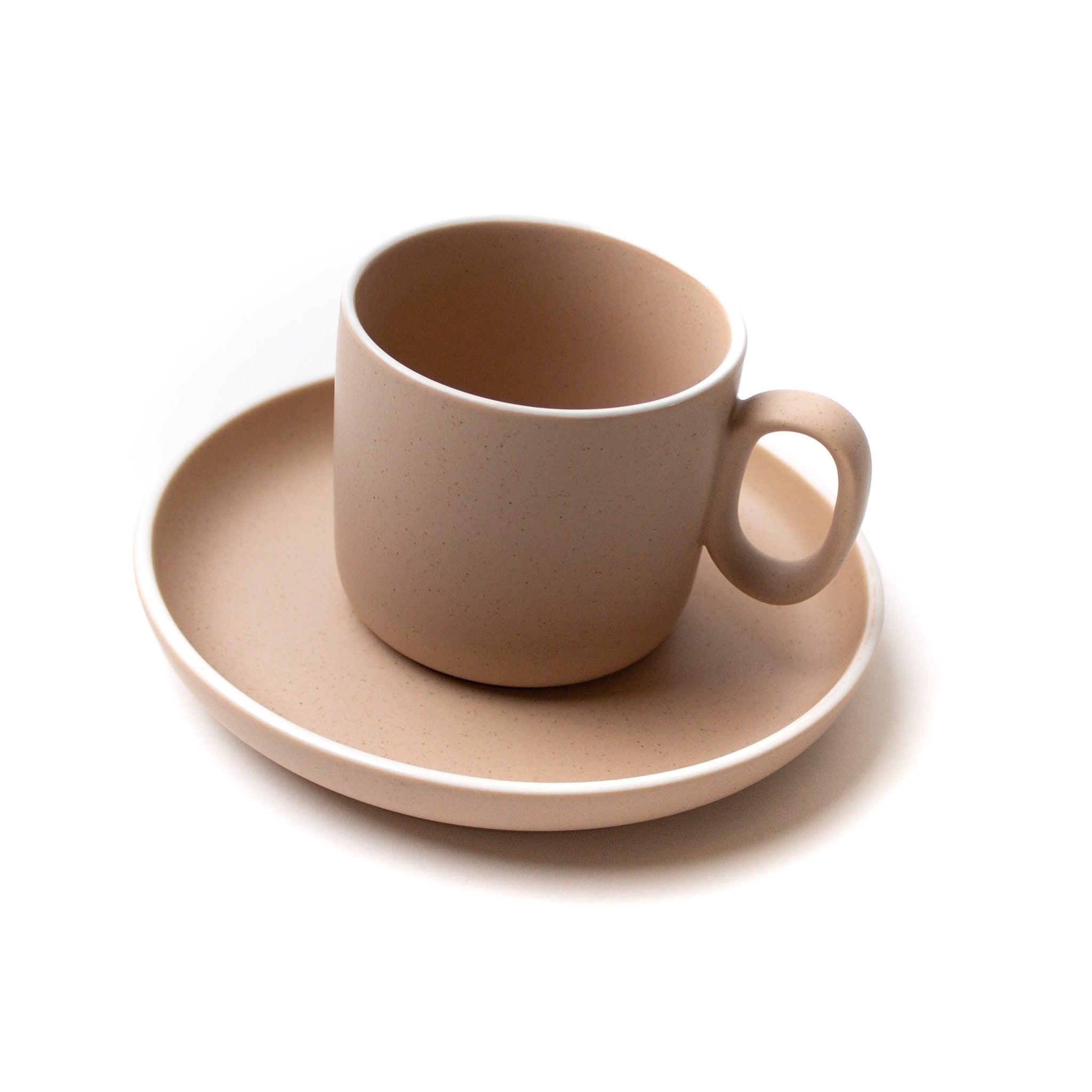 Selene Coffee Cup & Saucer Mug [Cream]